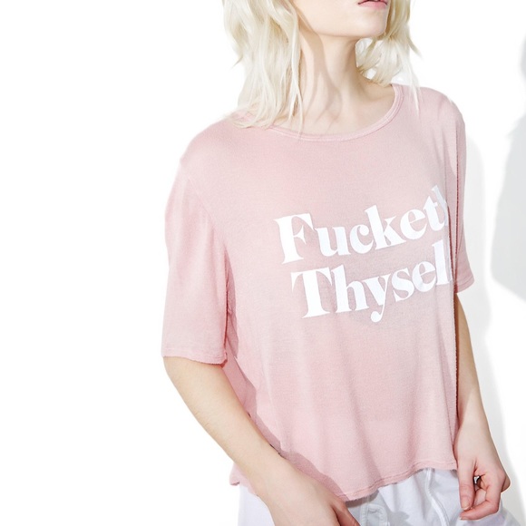 DAYDREAM NATION FUCKETH THYSELF TEE - Picture 4 of 6